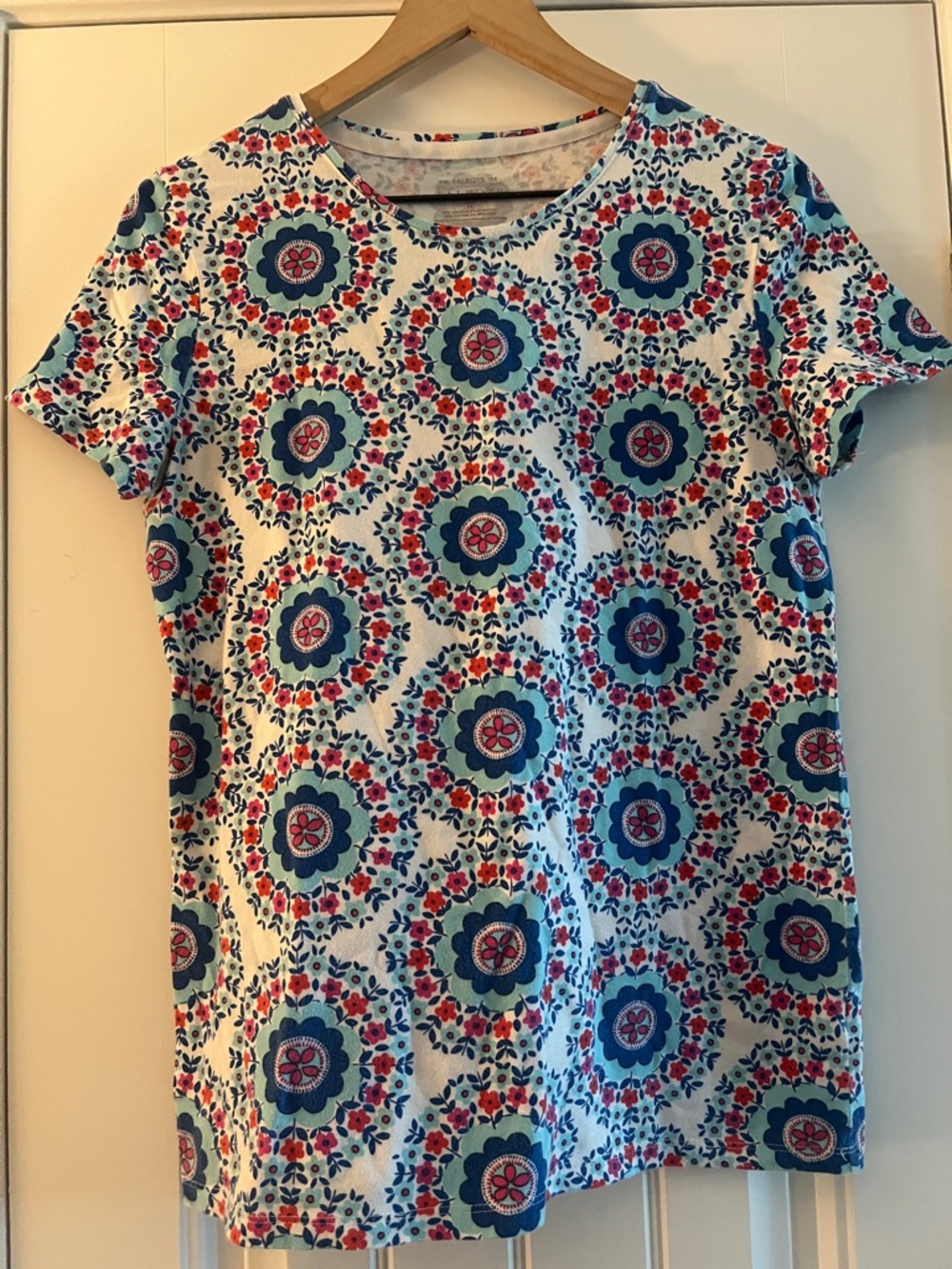 Talbots Floral medallion T Shirt